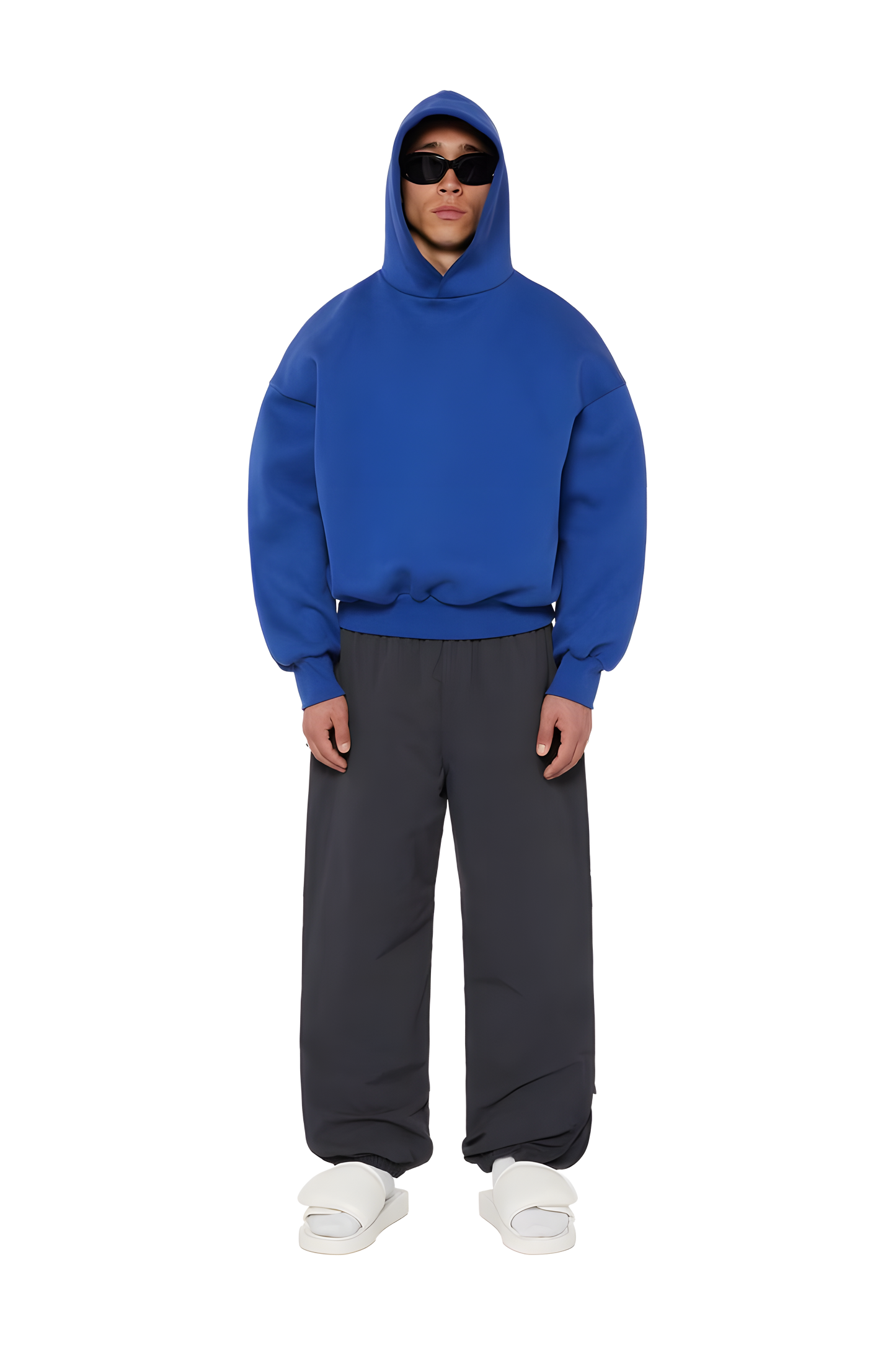bubble blue suit