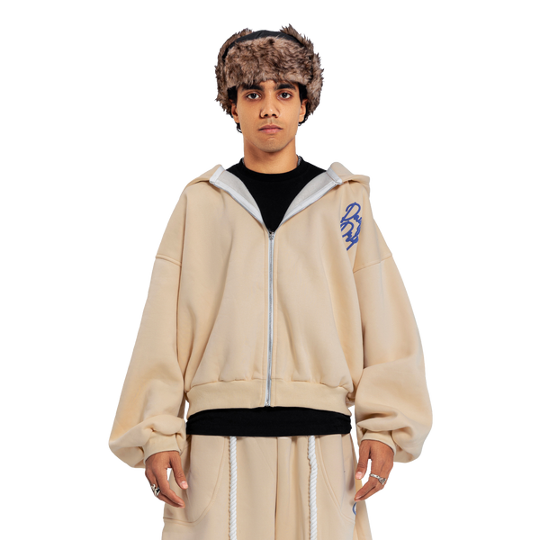 Creamy Balloon Fit Zipper