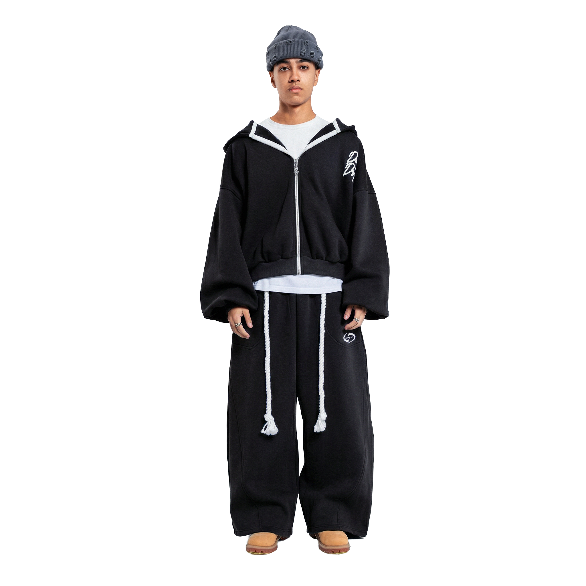 Black Ballon fit set