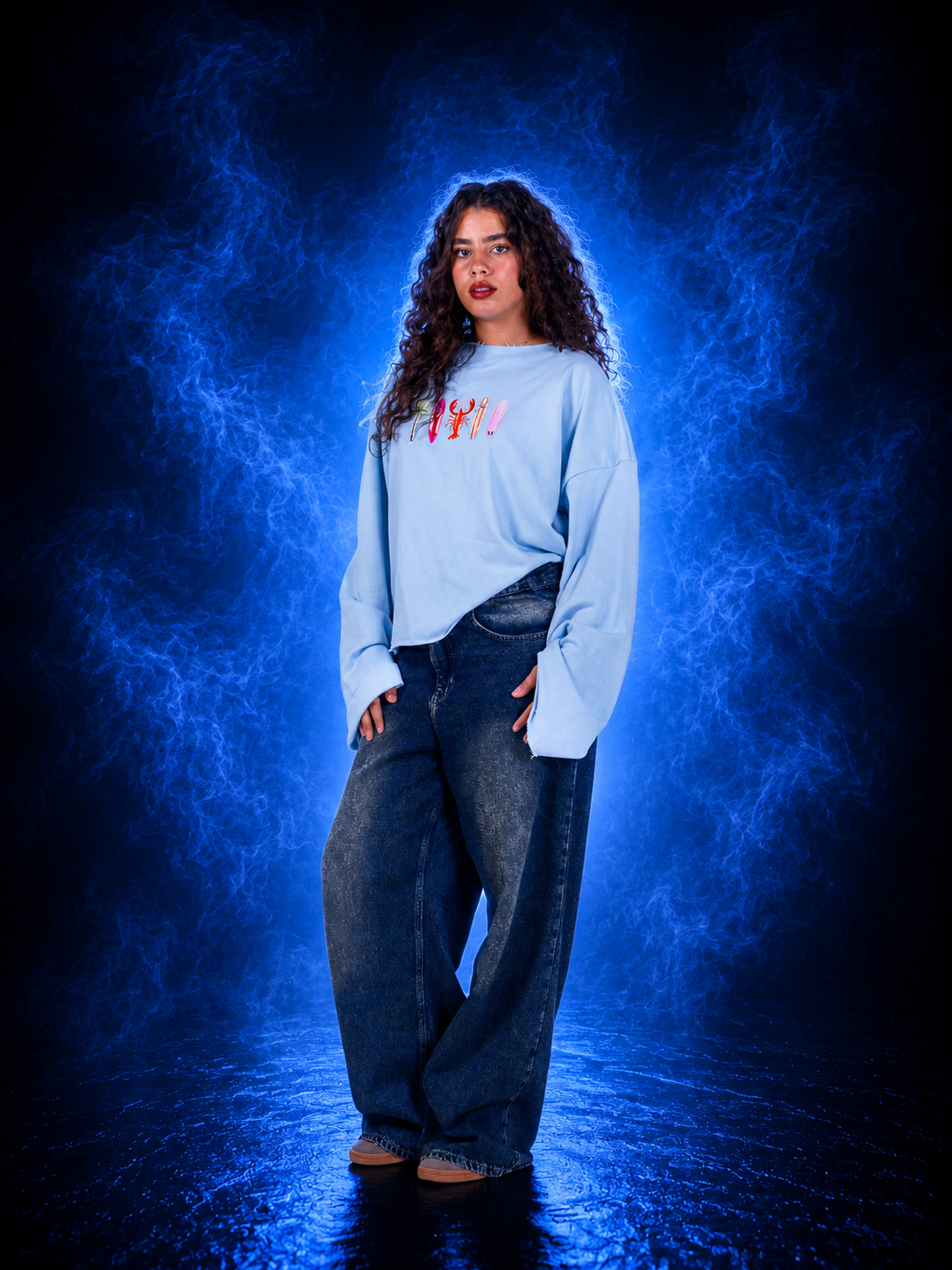 RAWFORM SKY BLUE  LONGSLEEVE