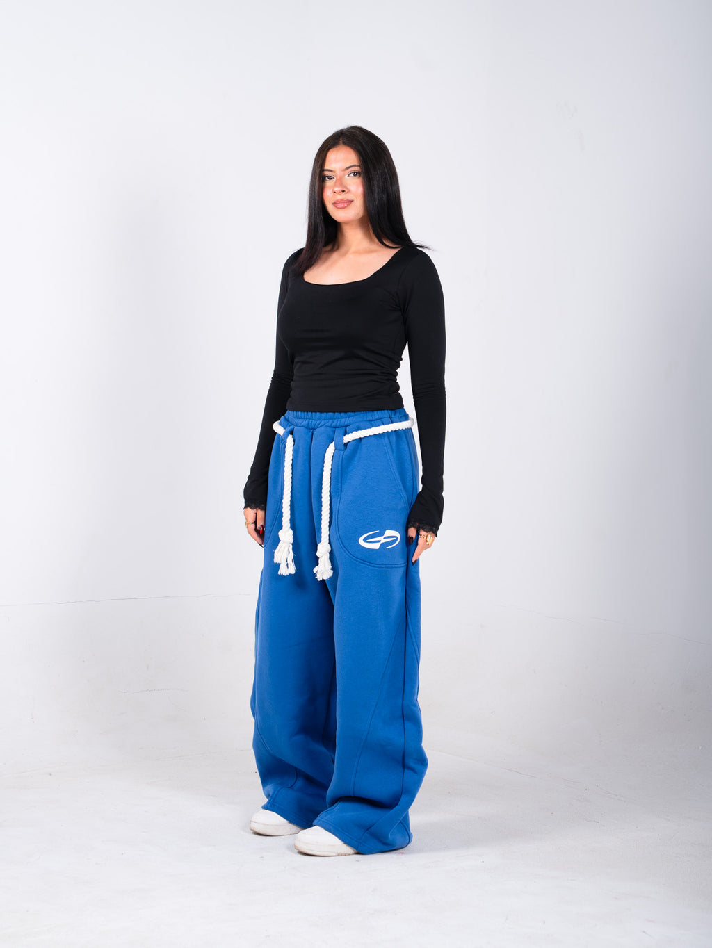 WIDEFORM BLUE SWEATPANTS