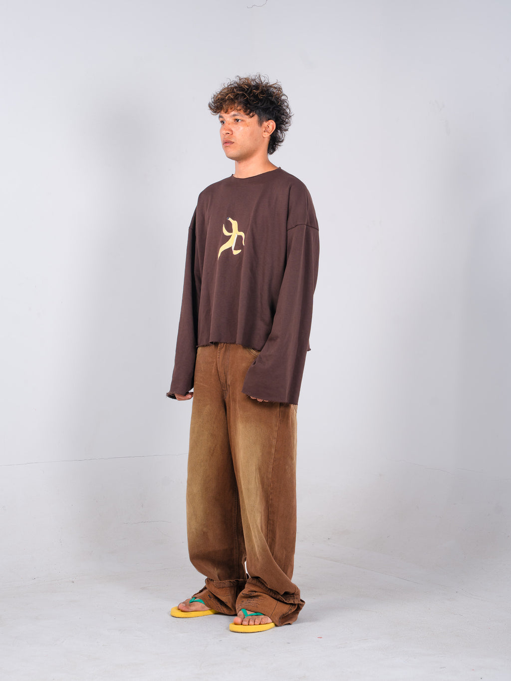 RAWFORM BROWN  LONGSLEEVE