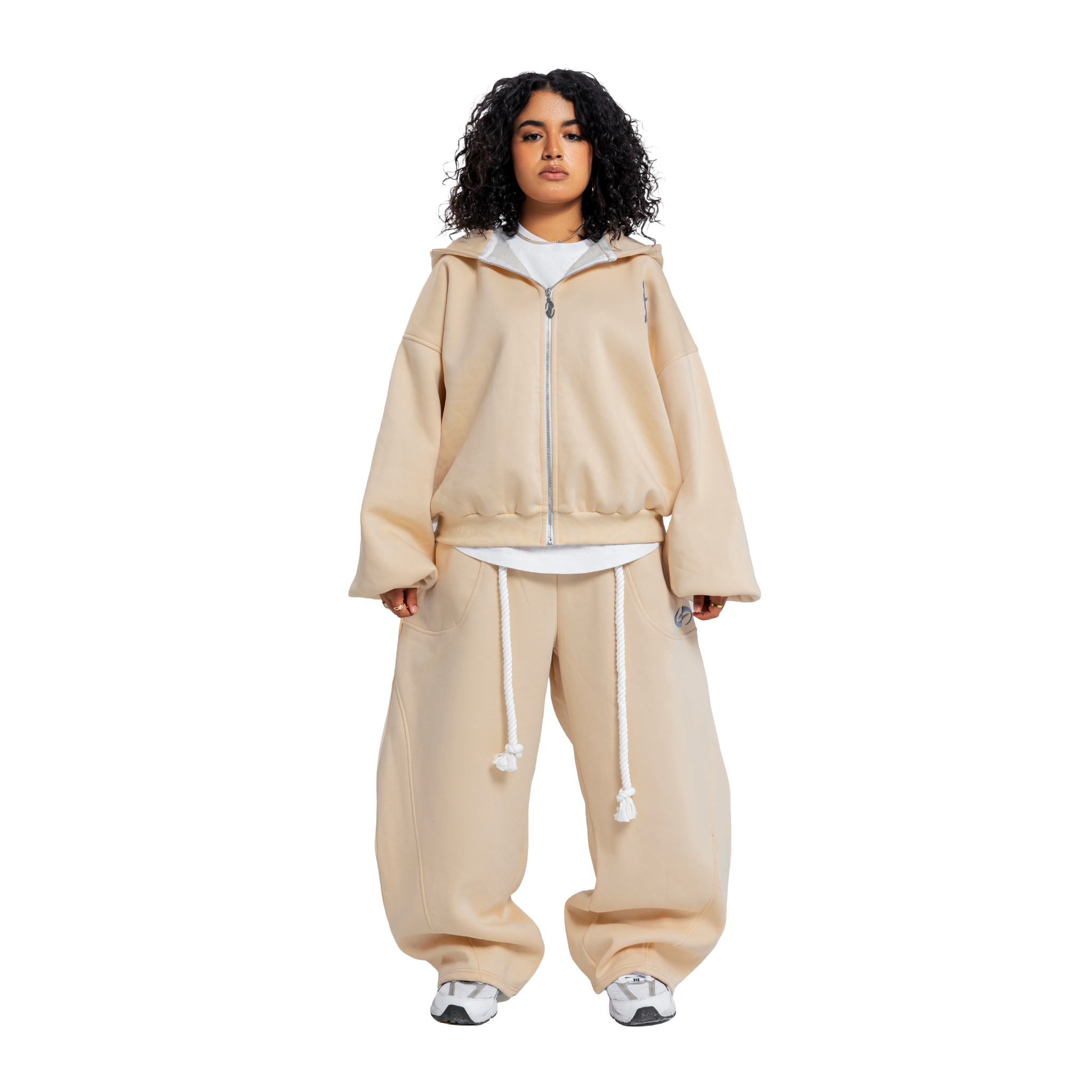 Creamy Balloon fit set