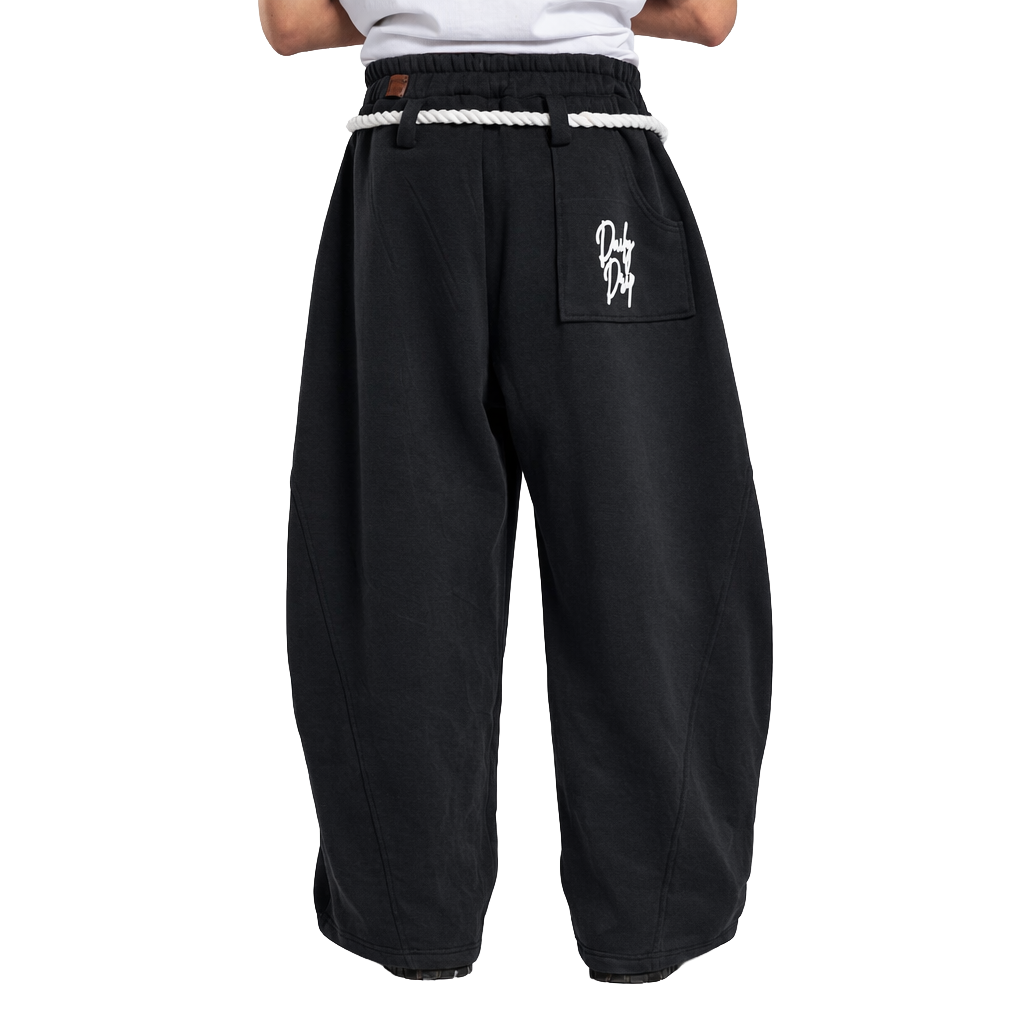 Black Ballon fit Pants